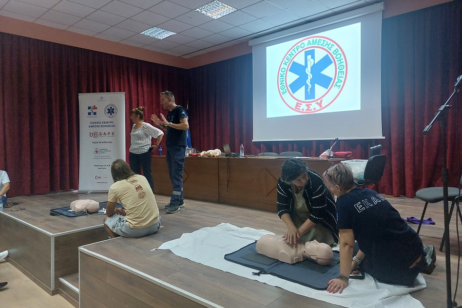 Εκπαίδευση στις πρώτες βοήθειες