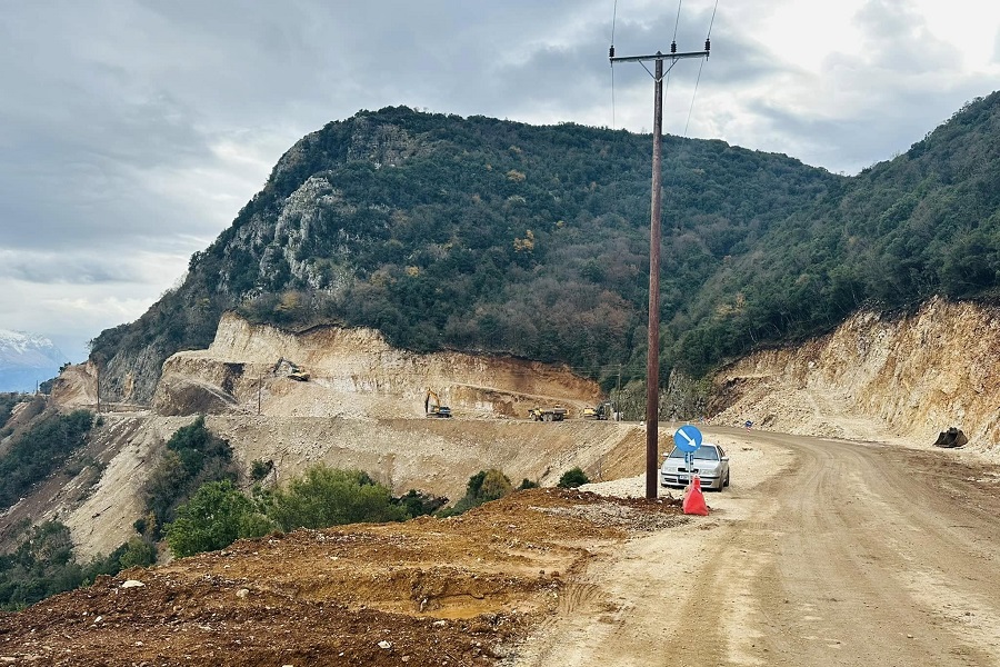 Στην κυκλοφορία για 15 ημέρες ο δρόμος Πηγάδια- Μονολίθι